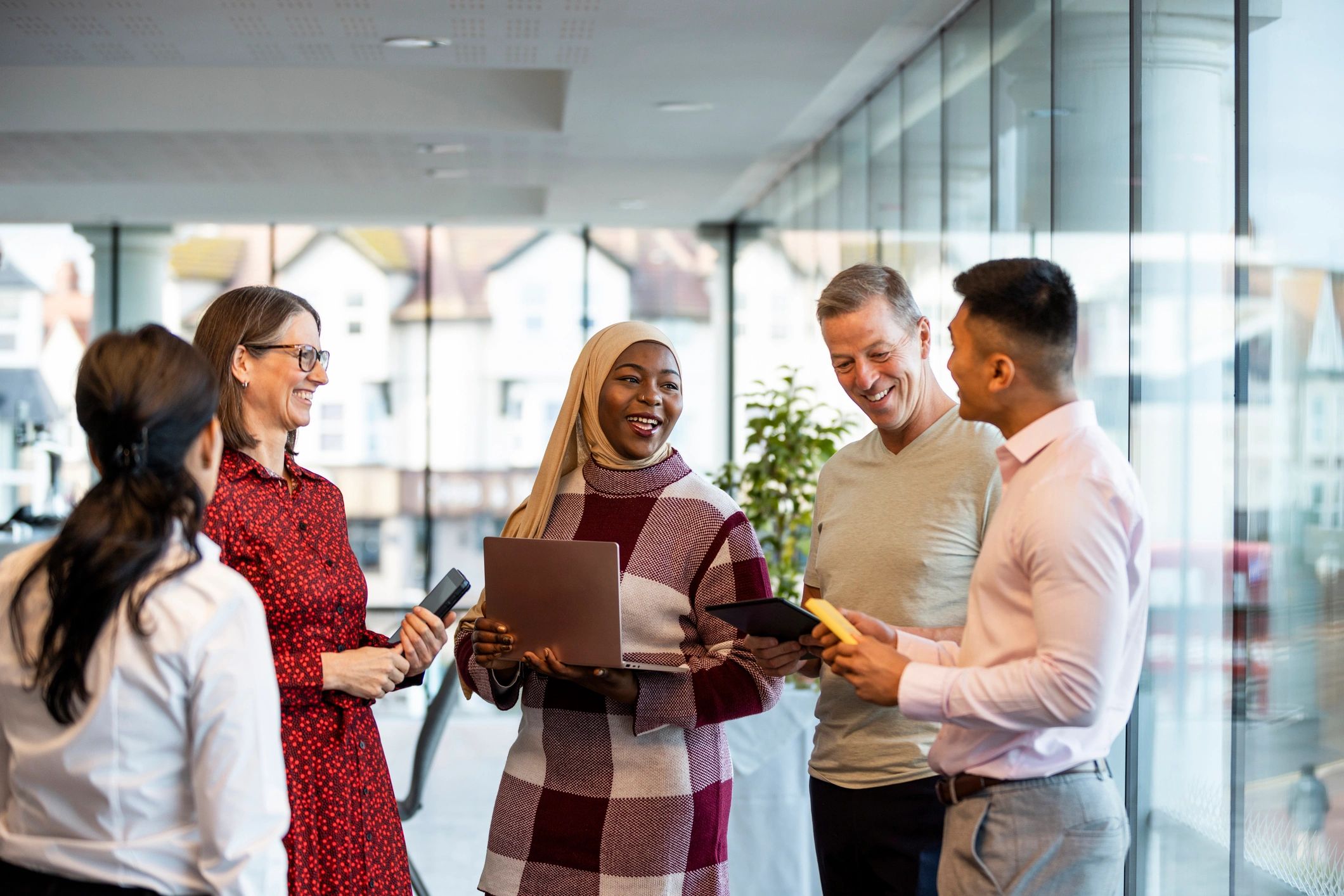 Executive professionals in a strategic meeting